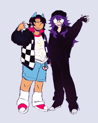 fullbody+ flat color